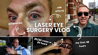 What actually happens during laser eye surgery recovery (and what to avoid)