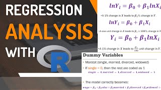 Regression Analysis with R - PART TWO (detailed explanation)