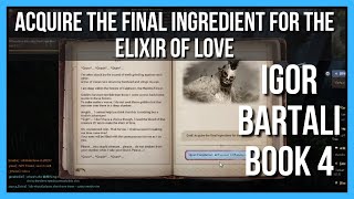 Acquire the Final Ingredient for the Elixir of Love - Bartali Log Book 4 - Black Desert Online