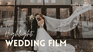 Emily & Dean || Winter Wonderland Wedding Highlight Film at The Sterling Arrowhead