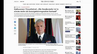 Bundeswehrskandal!  Wer kritisiert, fliegt. Epoch Times berichtet exclusiv