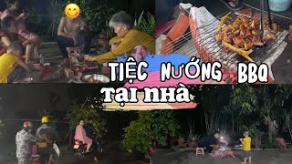 TIỆC NƯỚNG NGOÀI TRỜI CÙNG CẢ NHÀ