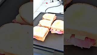 Croque-Monsieur quand on a la flemme de cuisiner 😁 #food