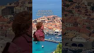 #europeansummer #dubrovnik #croatia #balkans #travel #funny #chrisfarley #europe #europetravel #euro