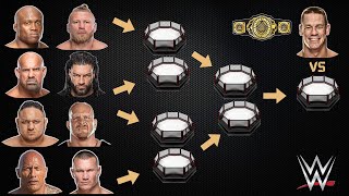 Full Tournament | The Eight Men Fight It Out For WWE Title Match