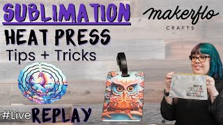 Sublimating With a Heat Press | Tips + Tricks!