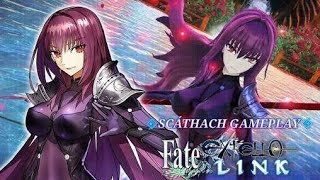 [ Fate/Extella Link ] - Scathach gameplay