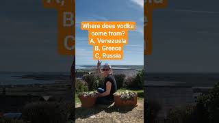 Where does vodka come from? #contintsurfer #russia #venezuela #greece #travel