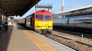 (4K) DB class 60 nos 60019 thrash’s away form Nottingham on Humber to Kingsbury tanks