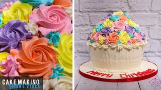 Colourful Giant Cupcake