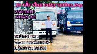 GIỚI THIỆU XE TẢI VĨNH PHÁT PHIÊN BẢN THÙNG KÍN 6M2 | ĐƯA TRƯỚC 230 TRIỆU NHẬN XE !!!