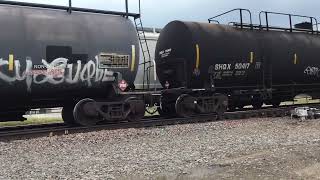 CN train headed to Calgary westbound