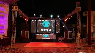 Four Side DJ Setup | Led Wall | Punjab DJ Chandigarh | Contact - 9872859951