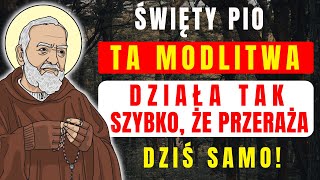 🛑ZŁÓŻ TĘ POTĘŻNĄ MODLITWĘ DO ŚWIĘTEGO PIO DZIŚ - POSTAW SWOJĄ INTENCJĘ I ZOBACZ, JAK SIĘ SPEŁNIA! 🙏✨