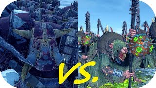 Total War: Warhammer II ♦ Fight Club ♦ Black Orcs vs. Plague Monk Censer Bearers