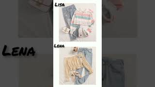 Choose one 💝 #shorts #lisaorlena