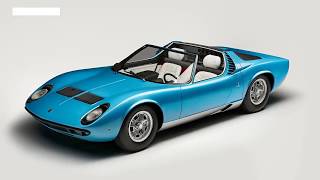 Lamborghini Miura Roadster '1968 designed by Bertone Produced in a single copy