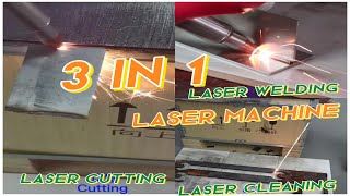 Handheld Laser Welding Cutting and Cleaning Machine All in One Laser Machine