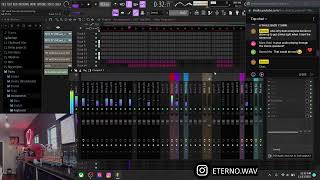 At work making music in Fl Studio (Stream #199)