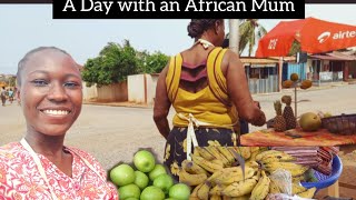 Selling fruits for 24hrs!/ Spending the day with my African Mum.*mini vlog*