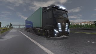 Best Topclass Actros Truck Heavyweight || Truck Simulator Ultimate Edition!!