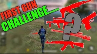 Only First Gun Challenge In Solo Vs Squad 😱 Tonde Gamer - Free Fire Max