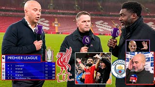 Liverpool vs Man City 2-0 Arne Slot reacts to Title Race 🔥 Guardiola Go Angry as Smashed at Anfield