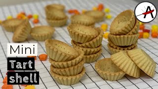 How to make Mini Sweet Pastry Crust from scratch |Easy Mini Tart Shell Recipe | Cara buat kulit tart