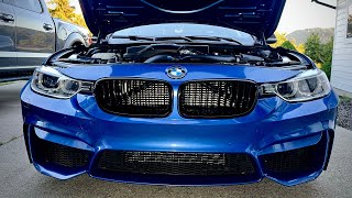 BMW F30 Air Intake Scoop Install!