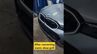 #BMW 3 series show grill replacement