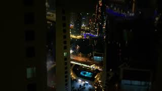 Wait for the night view from Jumeriah Beach residence tower view 🏙️🇦🇪 #dubai #jbr