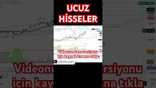 BORSADA ZİRVEYE GÖTÜREN YÖNTEM | UCUZ HİSSELER | CAZİP HİSSELER | YÜKSELECEK HİSSELER | BORSA