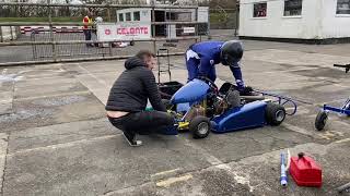 2020 1st test/practice - Karting - Geared karts - Wales