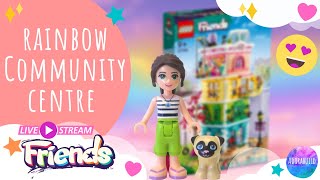 Community Centre.!! Lego Friends live stream, build and cosy chat