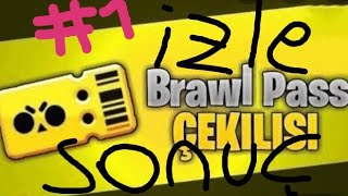 😲 BRAWL PASS ÇEKİLİŞİ SONUCU (SONUNA KADAR İZLE) 😲 ✔️