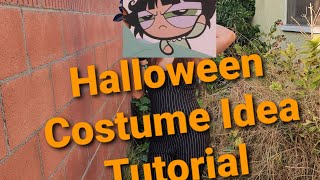 Dark Bunny Halloween Costume Idea Tutorial