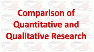 Difference between quantitative and qualitative research #nutrition