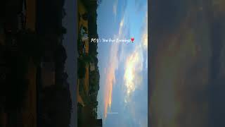 Pov : You love Evenings❣️ || Evening lover || Sunset lover || #shorts #whatsappstatus