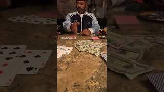 a guy digs into another guy money to make him bet 😂😂😂 wins 1500$ pot wit 2 pair