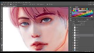 Jin BTS | Digital Portrait