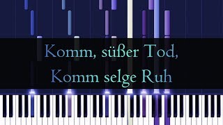 (HD)Komm süßer Tod, komm selge Ruh | Johann Sebastian Bach