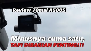 Review 70mai A500S dashcam