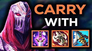 I Found The Best Build To CARRY With Zed on (Patch 13.20) | Fiddlezahar