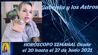 ☃️ Horóscopo SEMANAL del 20 al 27 de Junio 2021  Signo×Signo_Solsticio Invierno-Verano/Astros-Tarot