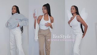 13 SIMPLE YESSTYLE  LOOKS FOR SUMMER 🧢🍧🩰