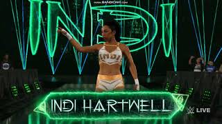 WWE 2K24 INDI HARTWELL ENTRANCE