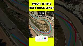 What is the BEST RACE LINE #racing #quiz