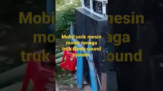 mobil unik mesin motor