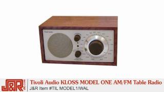 Review - Tivoli Audio KLOSS MODEL AM/FM Table Radio - JR.com