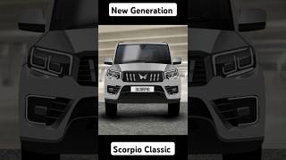 New Generation Mahindra Scorpio Classic #scorpio